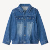 Veste en jean effet délavé garçon
