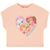T-shirt manches courtes forme boîte Pat'Patrouille fille