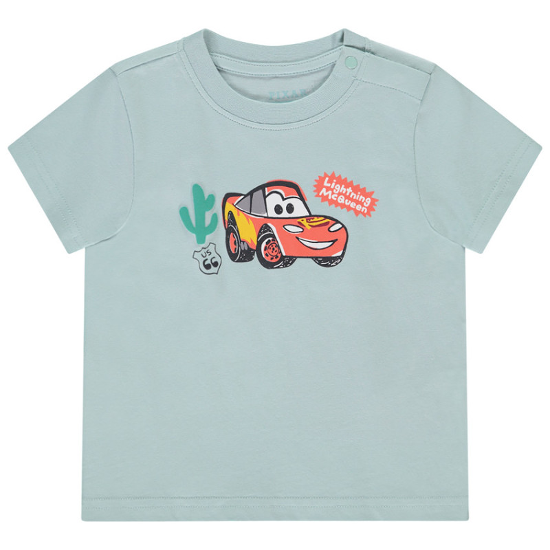T-shirt manches courtes uni Cars Disney pour bébé garçon