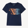 T-shirt manches courtes print fantaisie pour garçon