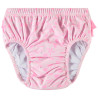 Couche-culotte de bain imprimé flamants roses pour bébé fill