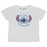 T-shirt manches courtes oversize print Stitch Disney pour bé