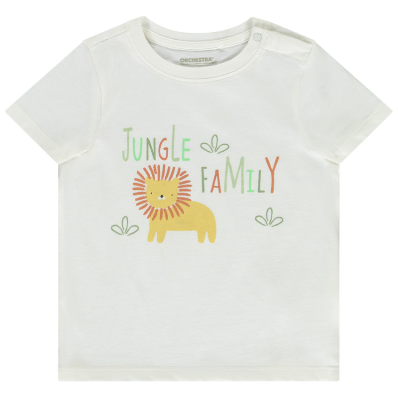 T-shirt manches courtes print fantaisie pour bébé garçon