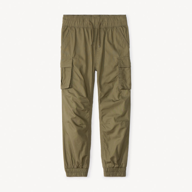 Pantalon cargo style parachute à poches garçon