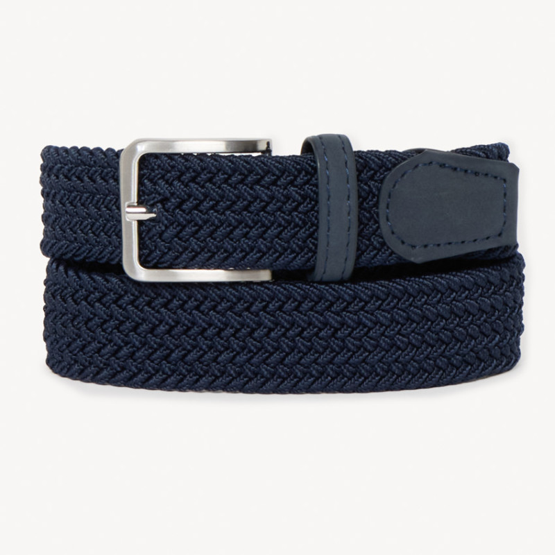 Ceinture réglable élastique effet tressé garçon