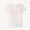T-shirt manches courtes avec print fantaisie pour bébé fille