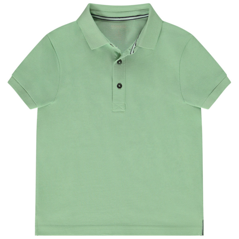 Polo manches courtes uni pour garçon