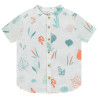 Chemise manches courtes imprimé feuillage pour bébé garçon