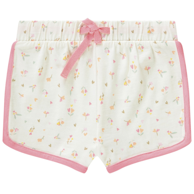 Short de sport imprimé fantaisie pour bébé fille