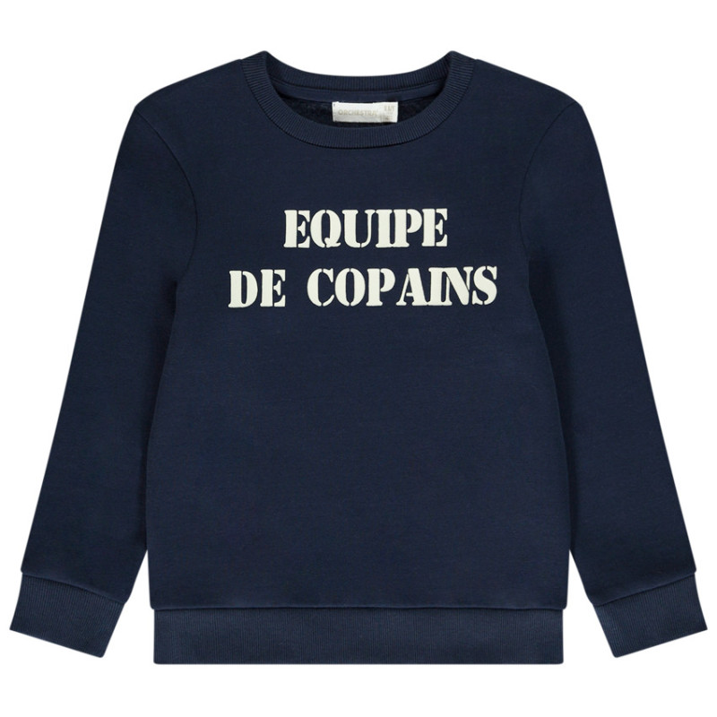 Sweat en molleton avec print fantaisie pour garçon