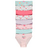 Lot de 8 culottes fantaisie en jersey fille