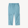Pantalon uni à poches cargo pour bébé garçon