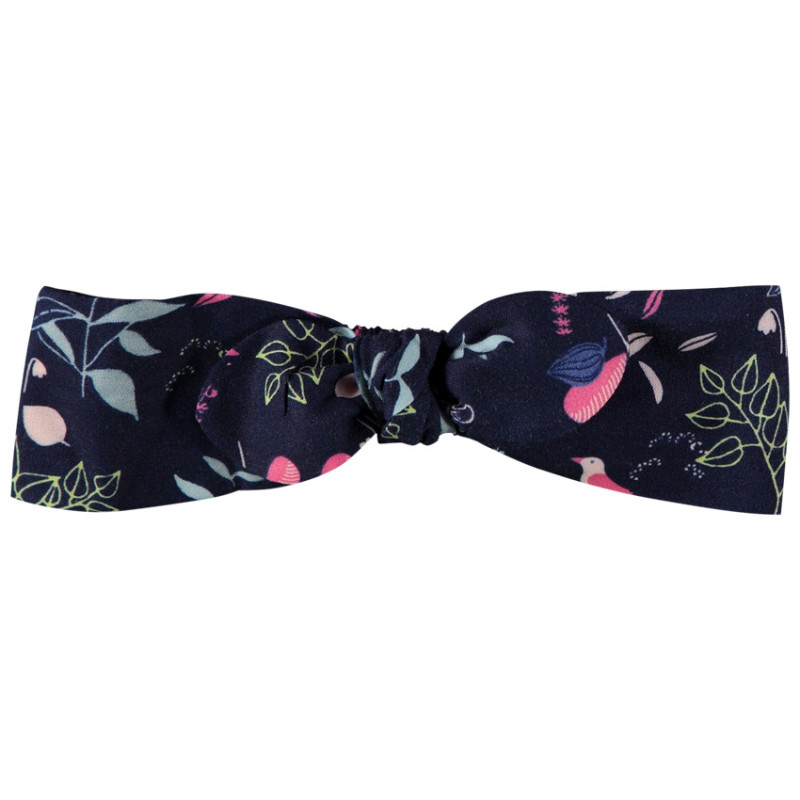 Bandeau en viscose imprimé fantaisie pour bébé fille
