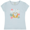 T-shirt manches courtes print fantaisie fille