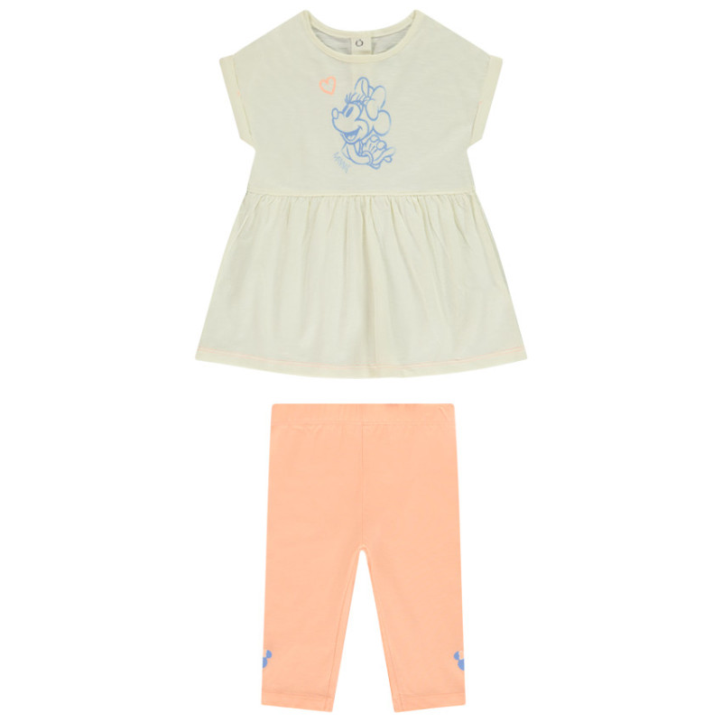 Ensemble 2 pièces avec tunique Minnie Disney pour bébé fille