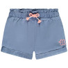 Short avec nœud fantaisie et fleur brodée pour bébé fille
