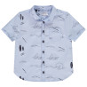Chemise manches courtes imprimé fantaisie marin pour garçon