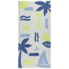 Serviette de plage éponge imprimé Mykonos garçon