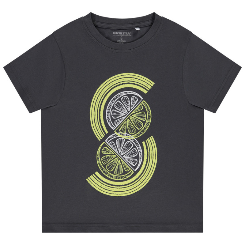 T-shirt manches courtes print fantaisie garçon