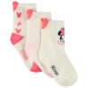 Lot de 3 paires de chaussettes Minnie Disney pour bébé fille
