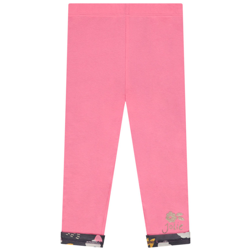 Caleçon réversible en double jersey pour bébé fille