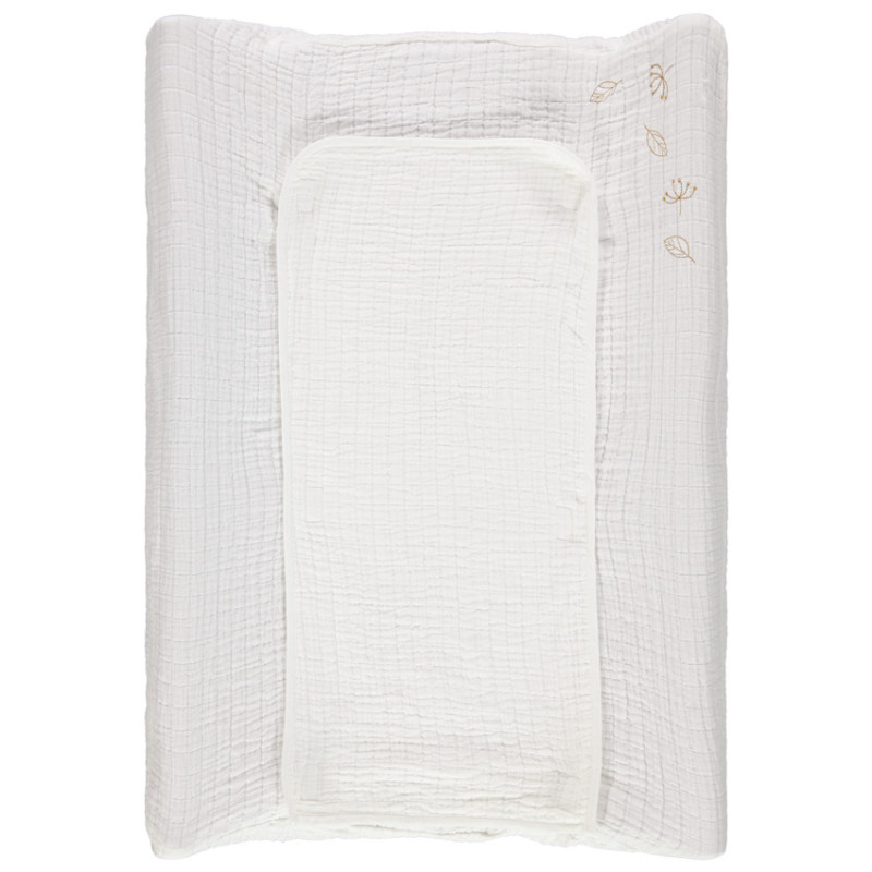 Housse de matelas à langer en gaze de coton Natural cocoon