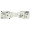 Bandeau à nœud imprimé fantaisie pour bébé fille