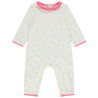 Combinaison longue imprimé poires/cerises pour bébé fille