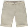 Bermuda ceinturé en twill garçon