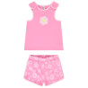 Ensemble avec short imprimé fleurs pour bébé fille