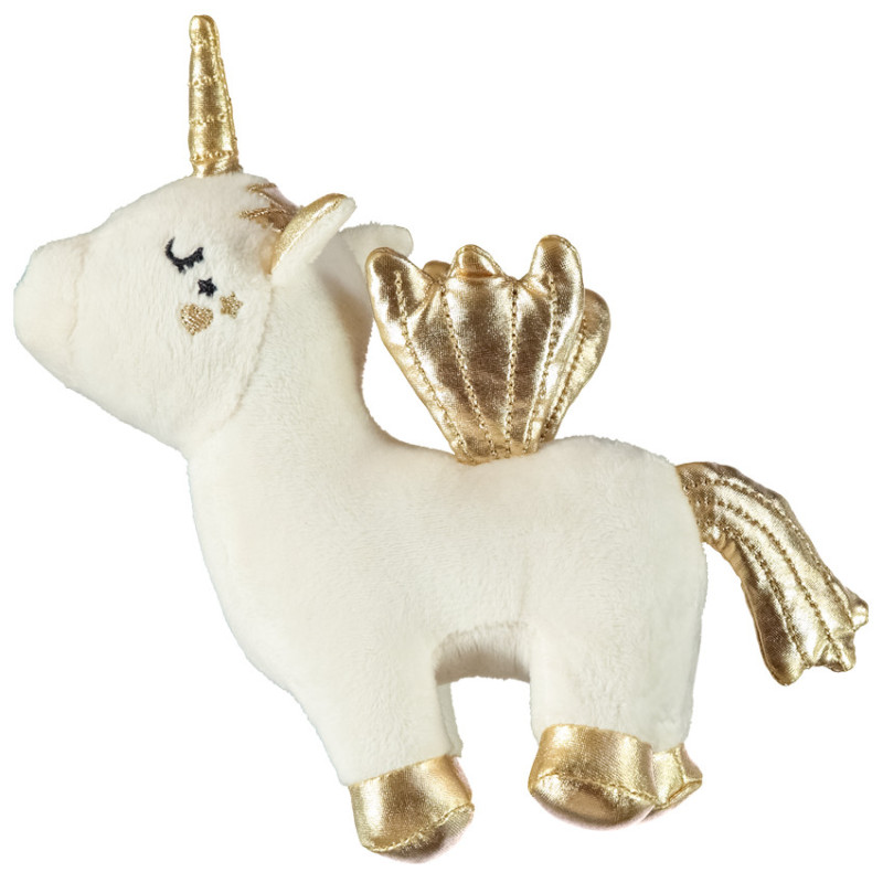 Peluche licorne en velours pour bébé fille