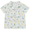 Chemise manches courtes imprimé tigres pour bébé garçon