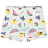 Short en jersey imprimé fantaisie pour bébé fille