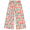 Pantalon fluide et large imprimé fleurie fille
