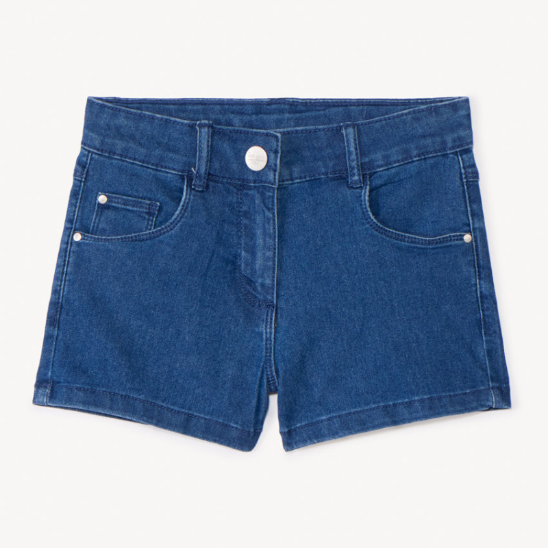 Short en jean avec poches fille