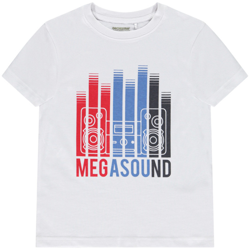 T-shirt manches courtes print fantaisie garçon