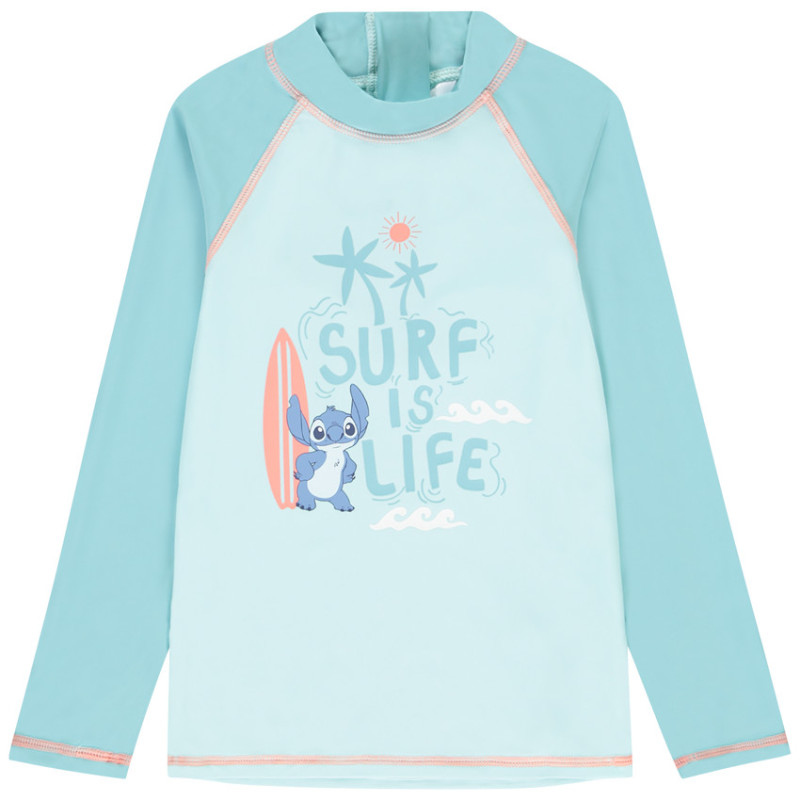T-shirt manches longues anti-UV SPF 50+ Stitch Disney pour e