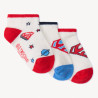 Lot de 3 paires de chaussettes courtes Superman Warner pour 