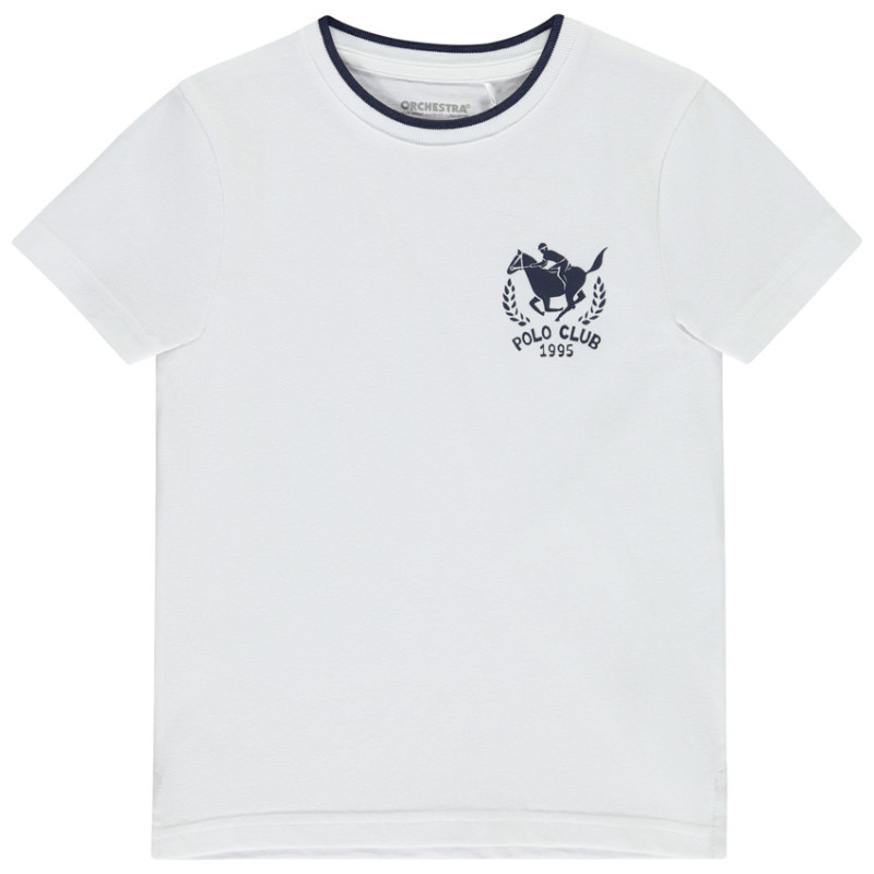 T-shirt manches courtes à print fantaisie garçon