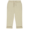 Pantalon uni avec cordon de serrage pour bébé garçon
