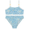 Maillot de bain 2 pièces imprimé floral fille