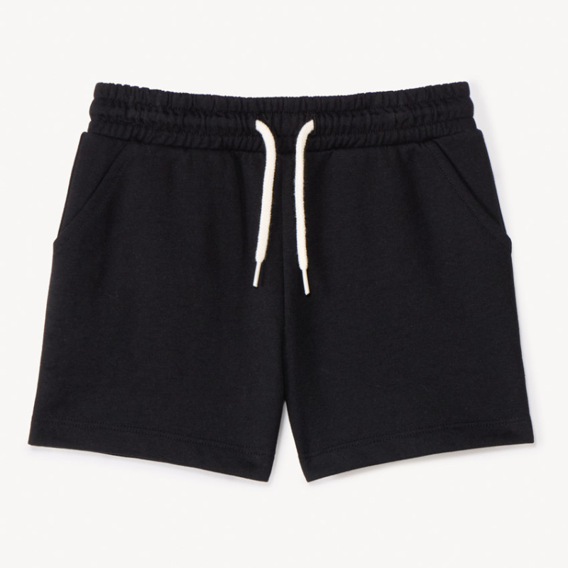 Short en molleton uni fille