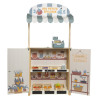 Set dinette en bois Mon épicerie fine