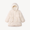 Parka Grand Froid à capuche doublée sherpa pour bébé fille