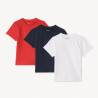 Lot de 3 t-shirts manches courtes print palmier garçon