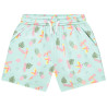 Short en molleton fantaisie à imprimé exotique fille