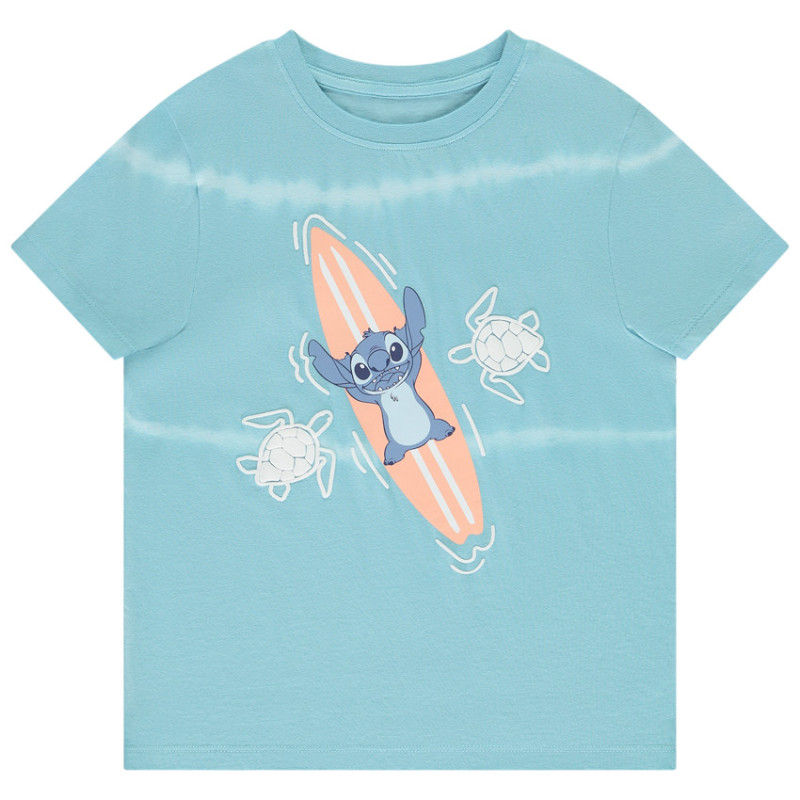 T-shirt manches courtes Stitch Disney garçon