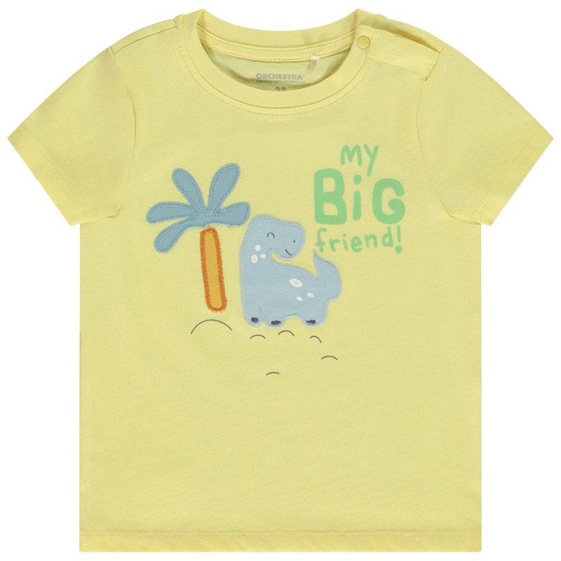T-shirt manches courtes fantaisie dinosaure pour bébé garçon