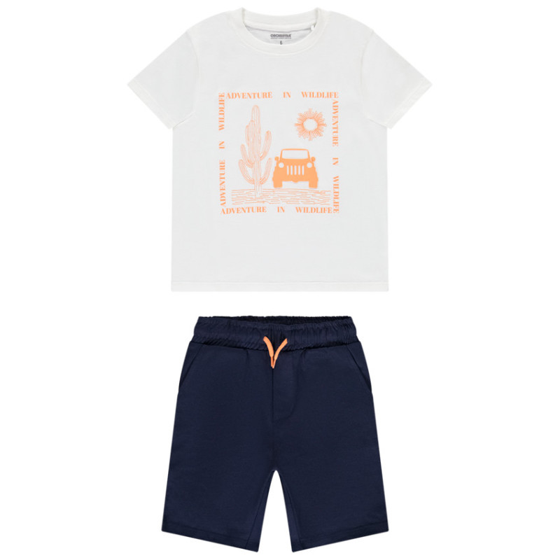 Ensemble 2 pièces avec t-shirt printé désert garçon