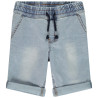 Bermuda effet jean à taille élastiquée garçon